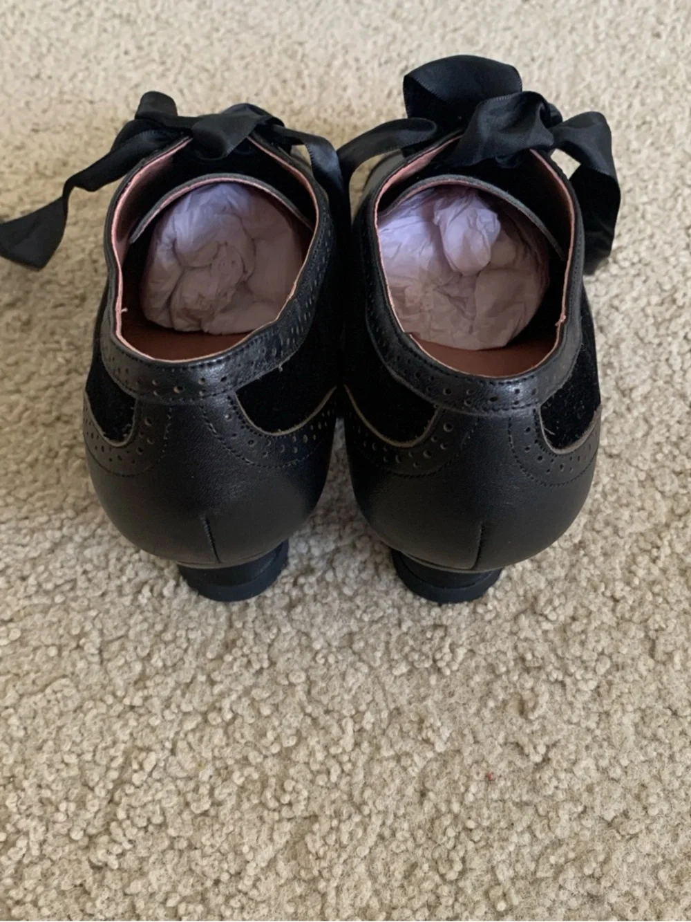 American duchess leather oxfords
